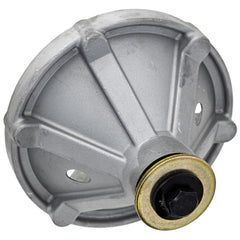 8TEN deck spindle blade mount pattern showing hexagon/circle fit for blades