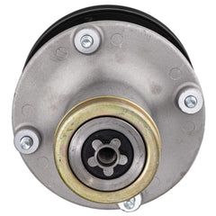 8TEN spindle next to ruler showing 6 15/16 inch height, confirms OEM dimensions