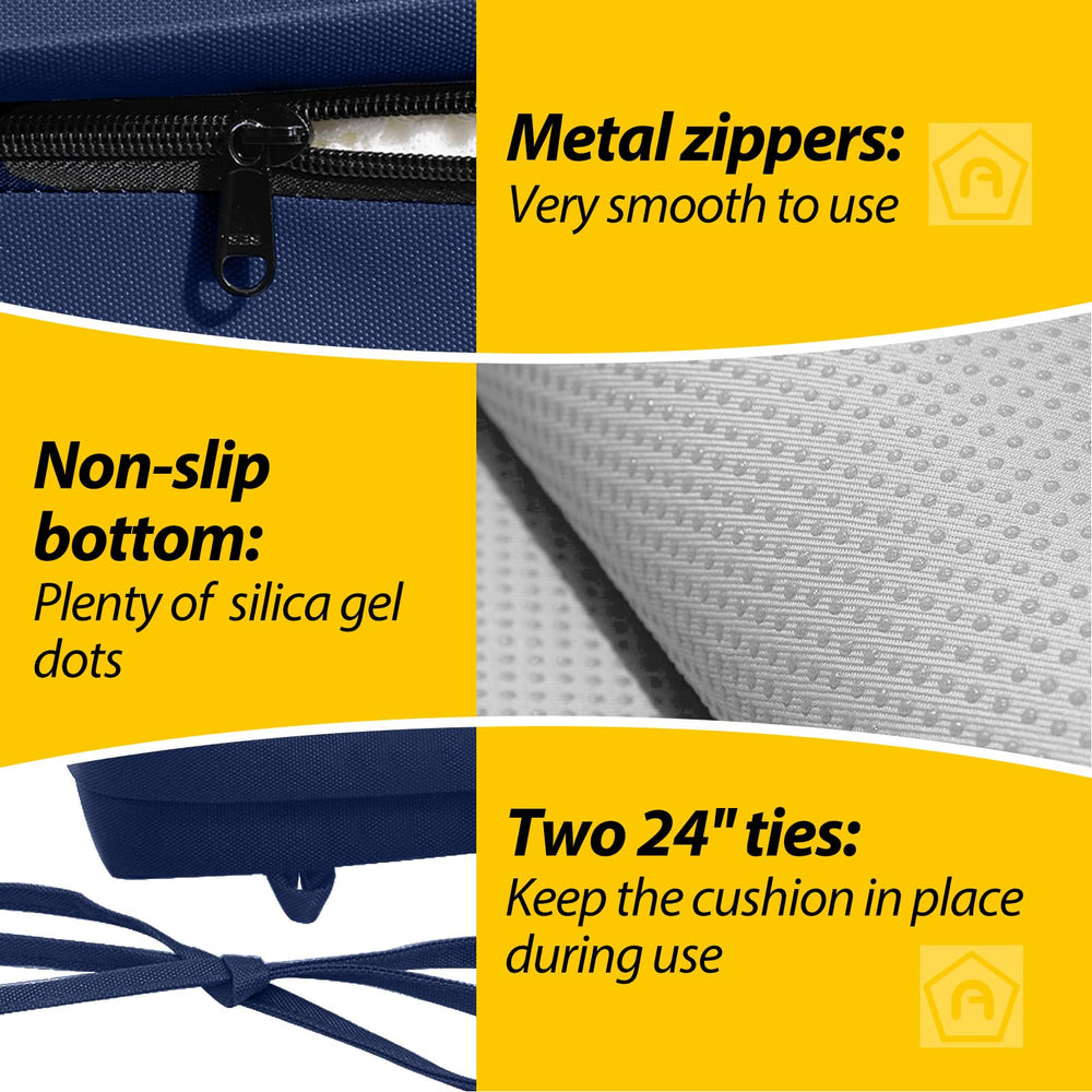 AAAAAcessories foam cross-section illustrating high-resilience support and cushioning benefit