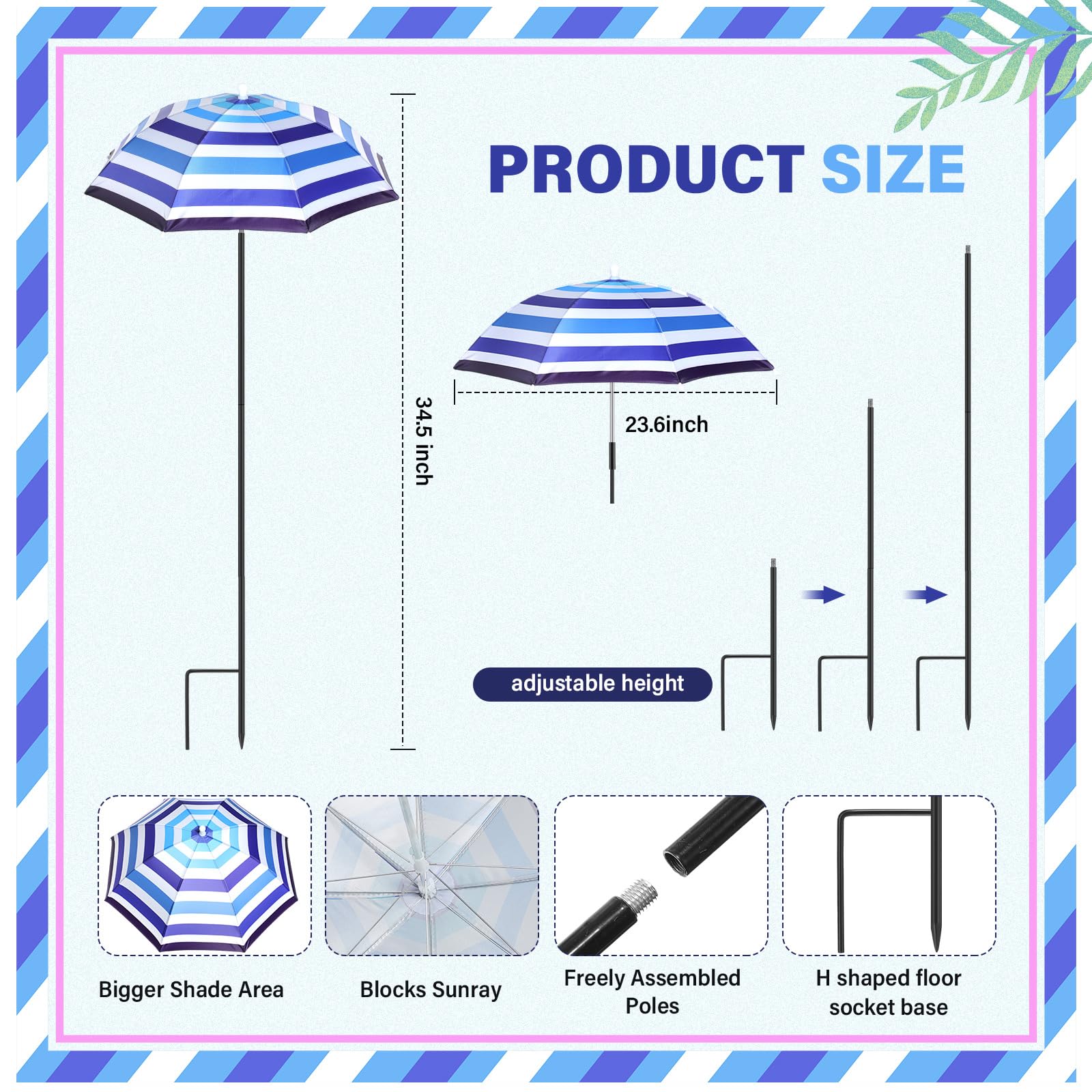 Abbylike canopy close-up highlighting waterproof fabric and UV resistance benefit