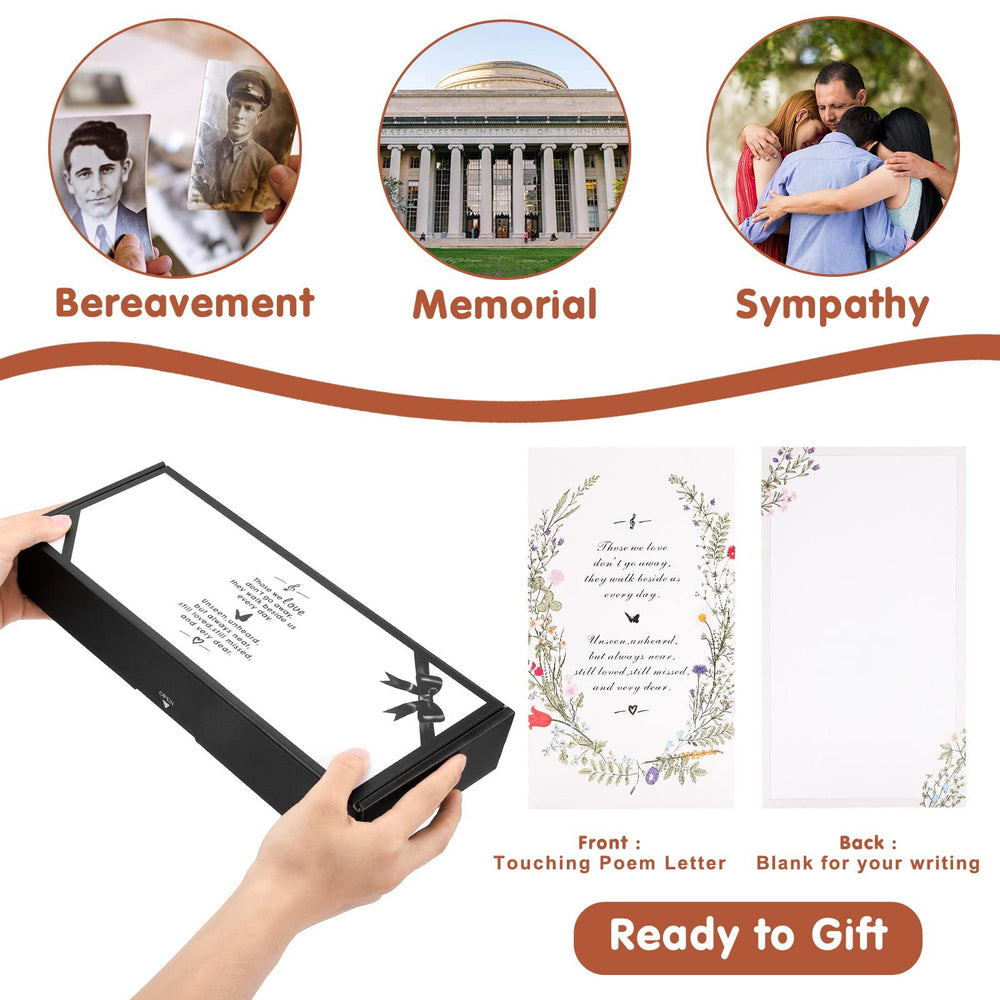 ABEICO poem card detail with comforting bereavement message for gifting support