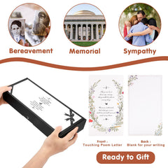 ABEICO poem card detail with comforting bereavement message for gifting support