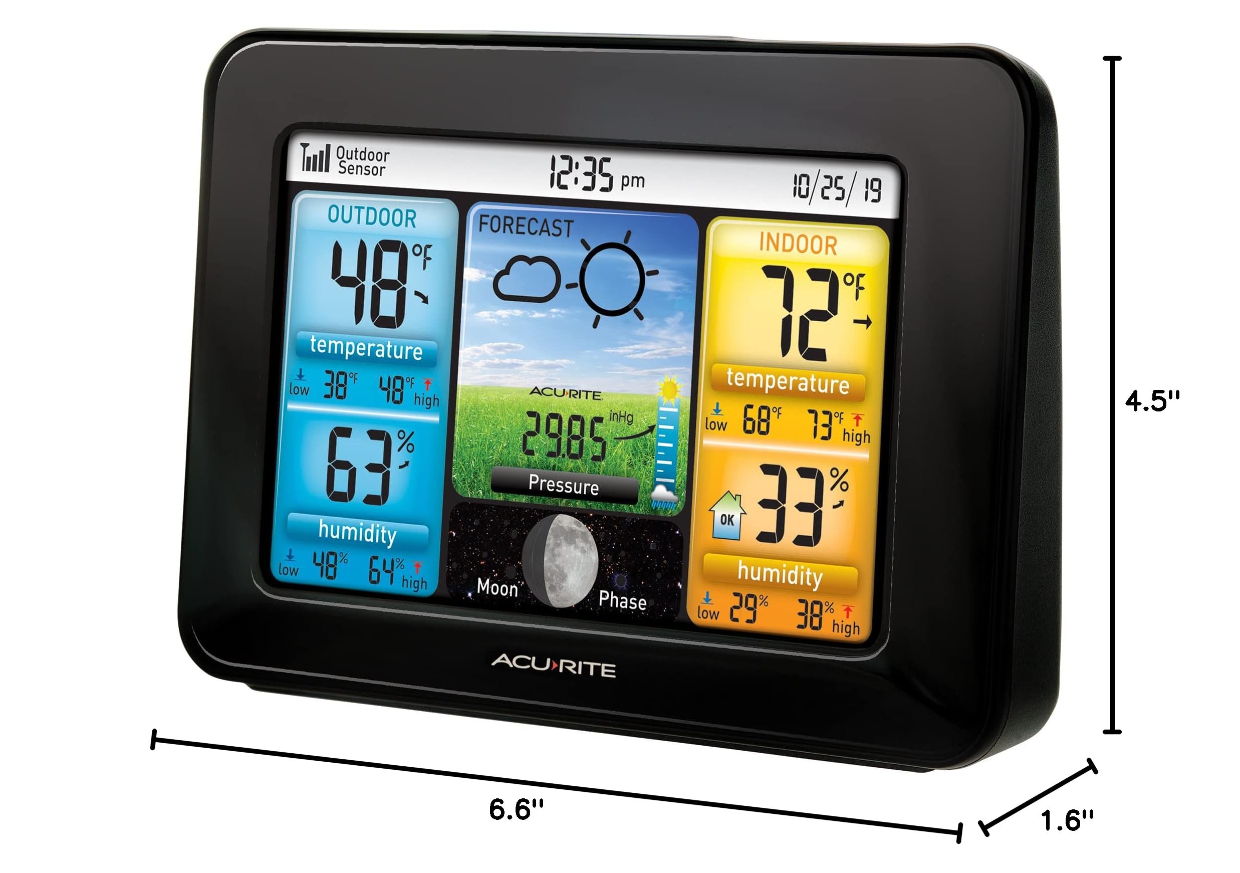 AcuRite box with components showing everything included for setup