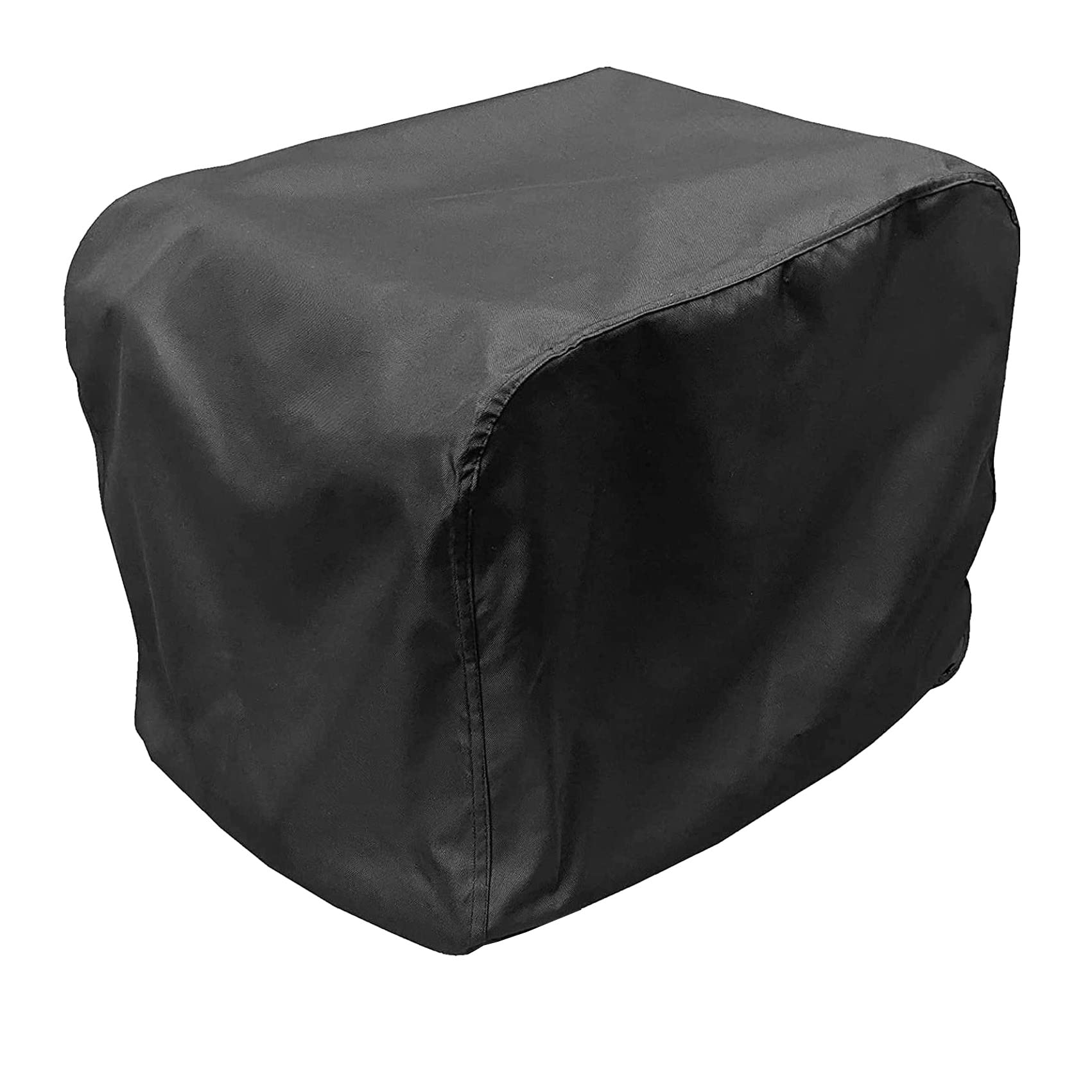 Adamoss front view showing full cover protecting generator, provides weather protection