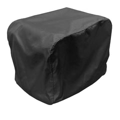 Adamoss front view showing full cover protecting generator, provides weather protection