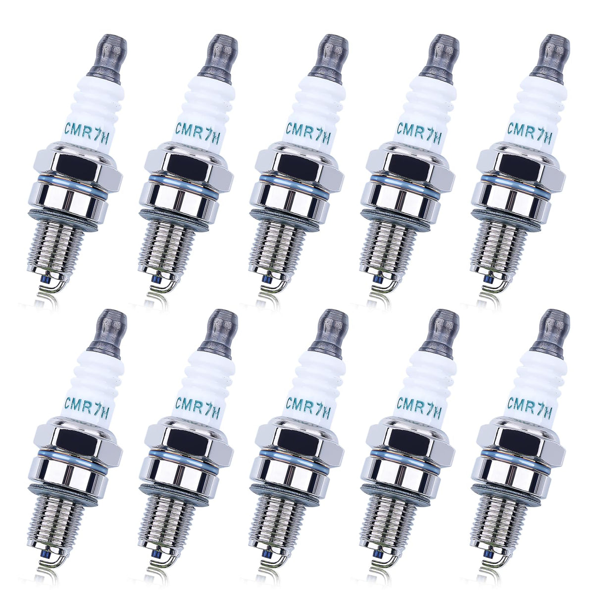 Adefol spark plug front view showing plug design and reliable fit