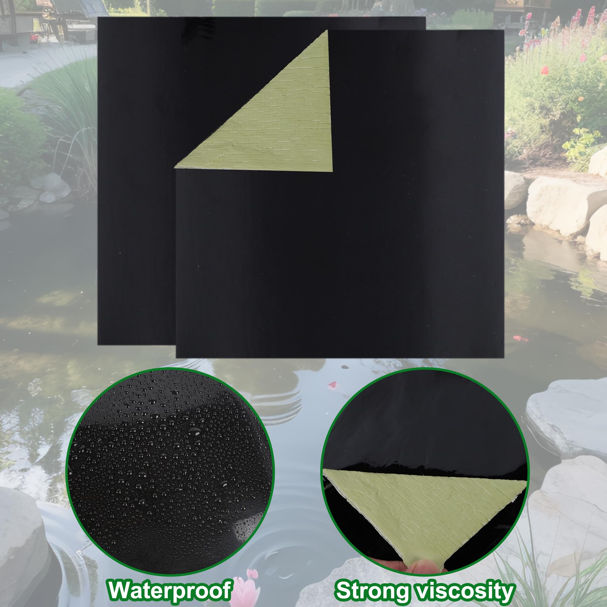 Adroiteet sealed seam after application illustrating moisture resistance