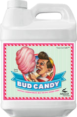 Advanced Nutrients Bud Candy front label, clear use instructions and visual appeal