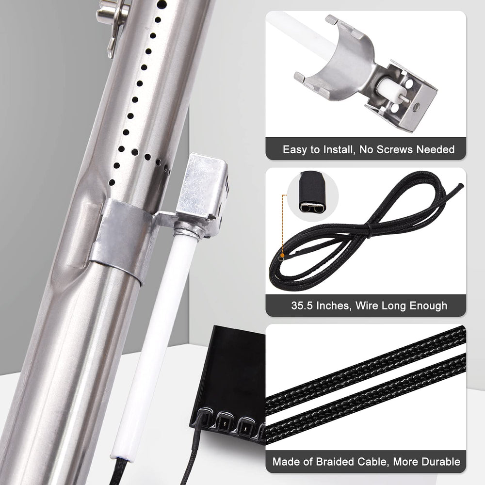 Adviace carryover tube adjustable length illustration for proper gas flow