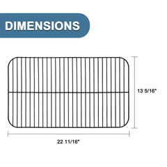 Adviace size comparison next to ruler confirming exact replacement benefit