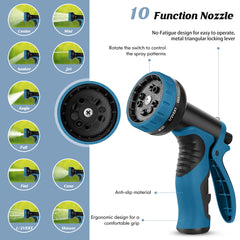 Advinski close detail of 10-function nozzle showing ergonomic comfort and versatility