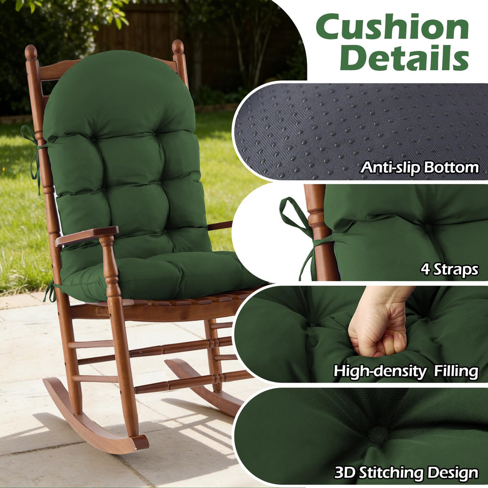 Aegisun cushion in use on Adirondack chair adding comfort to outdoor seating