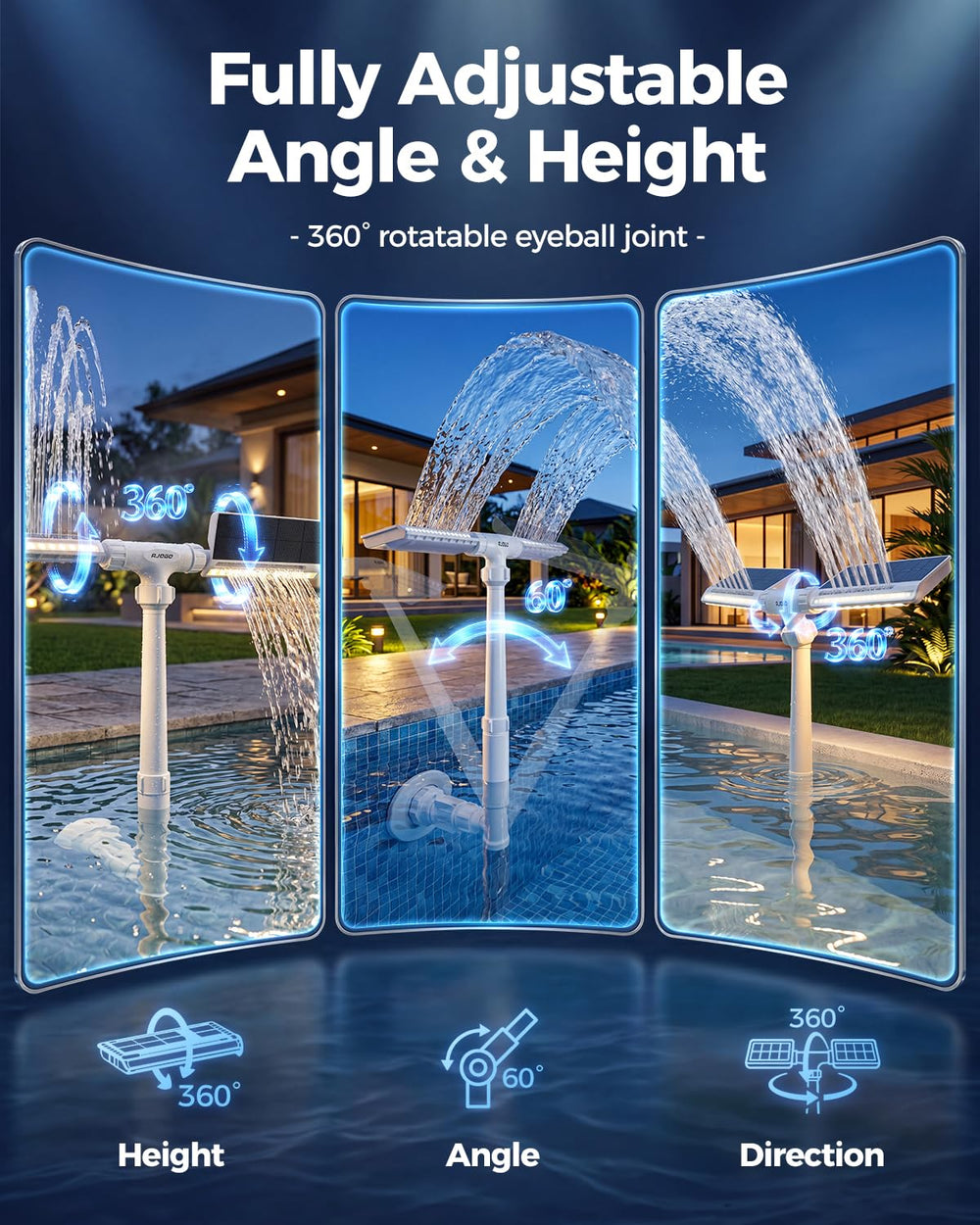 AJOGO sealed housing close-up illustrating IP68 waterproof protection