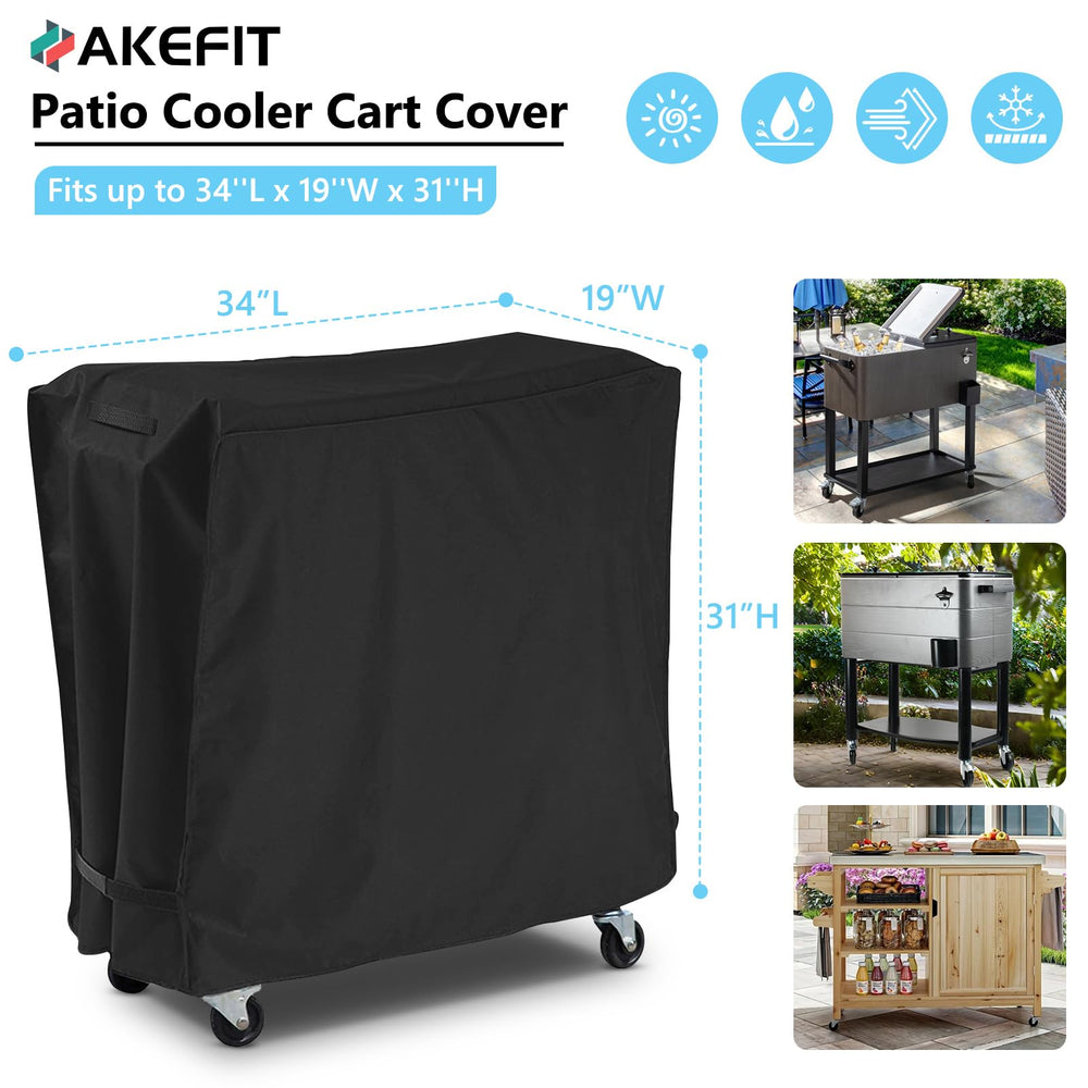 AKEfit close-up of 500D Oxford fabric showing durable water resistance