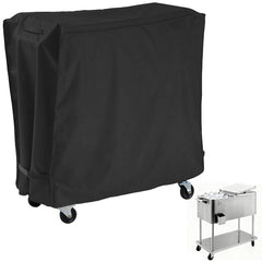 AKEfit front view of cover on rolling cooler protecting from weather