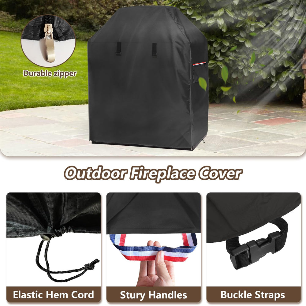 Alickwang zipper and handle detail, demonstrates easy installation and quick access