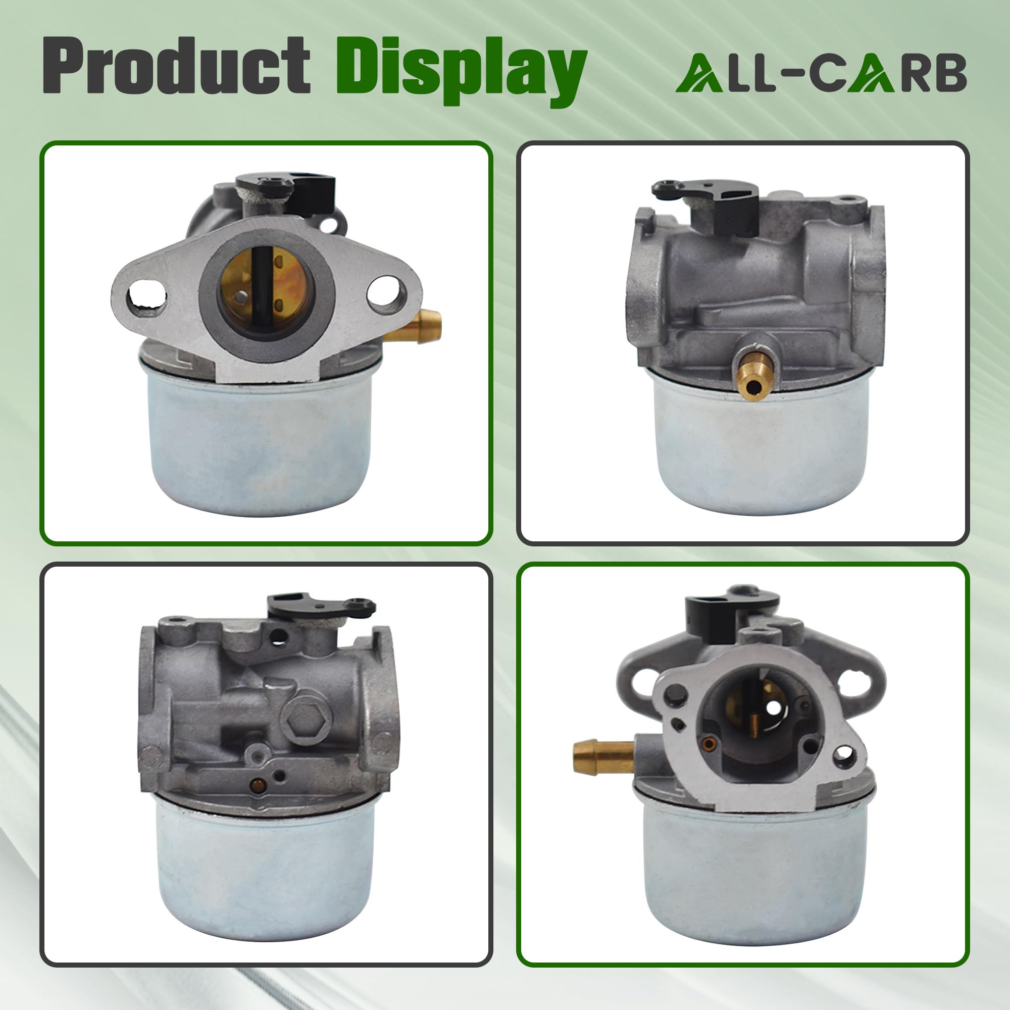 ALL-CARB installed on Briggs engine demonstrating direct fit