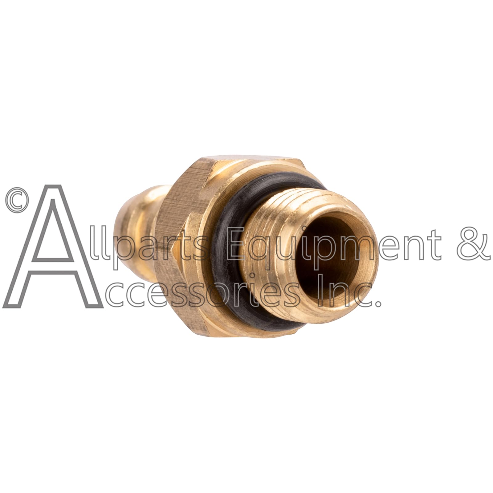 ALLPARTS BASIC injector installed in pump showing restored chemical pickup benefit