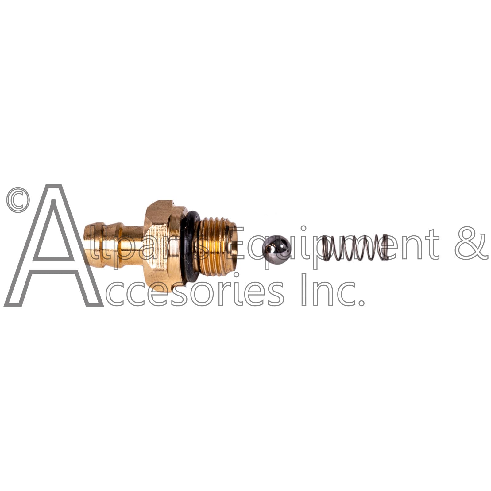 ALLPARTS BASIC stainless ball close detail showing corrosion resistance benefit