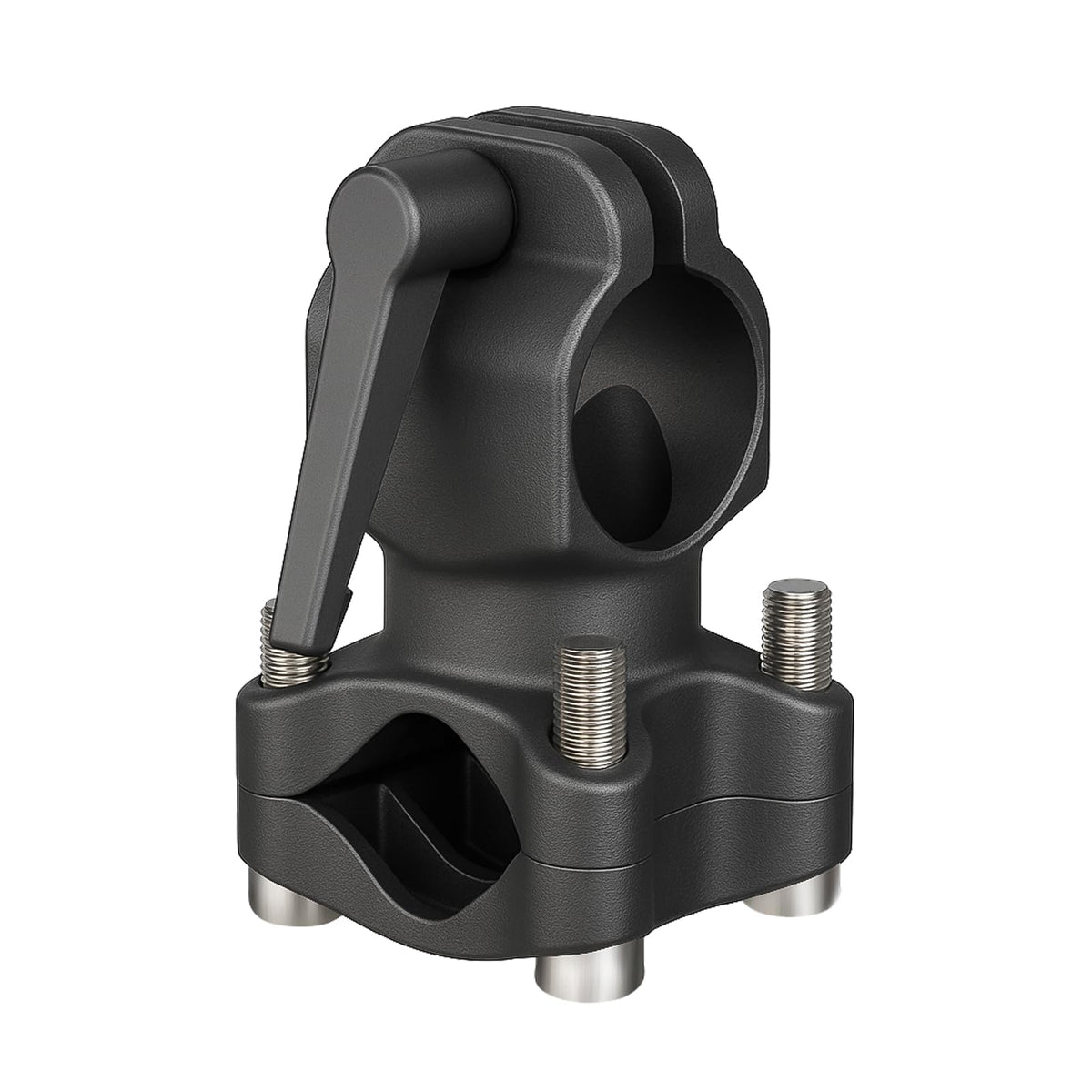 AltitudeCraft clamp front view showing bracket design and durability benefit