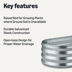 Amazon Basics close-up of galvanized steel texture highlighting rust resistance benefit