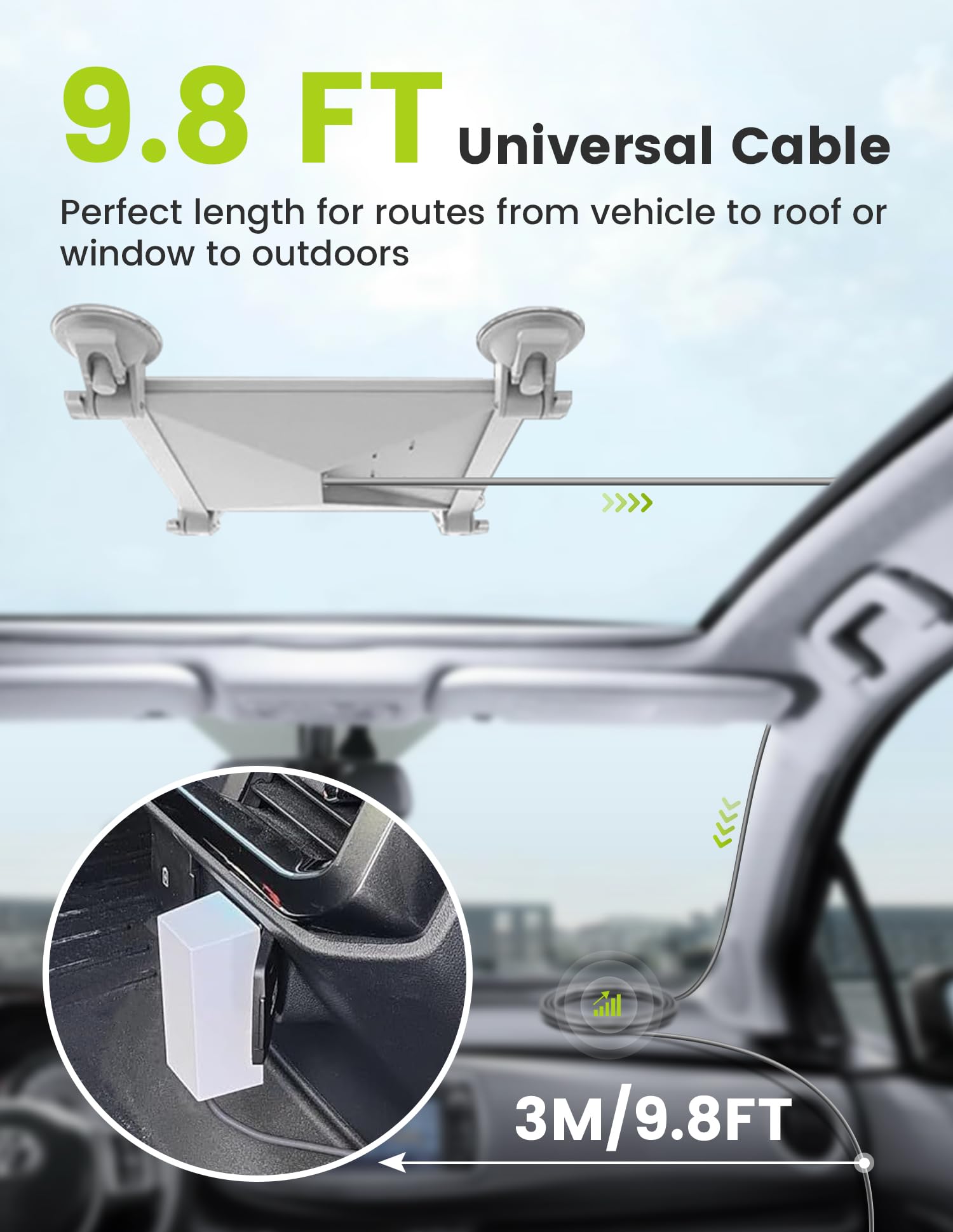 Anina cable jacket texture highlighting durable 18AWG insulation