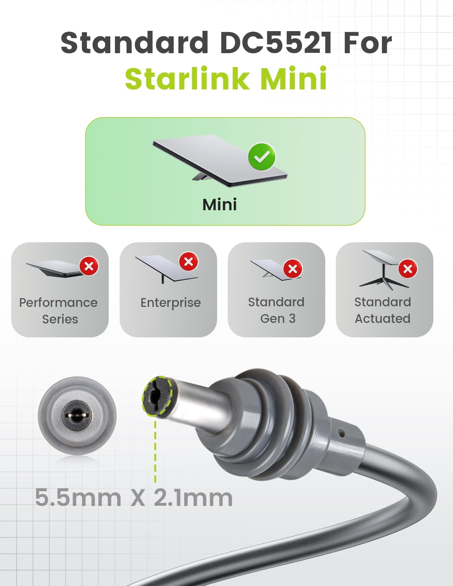 Anina cable in use at an RV providing steady power while traveling