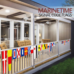 Anley close-up of flag pattern detail highlighting accurate maritime designs