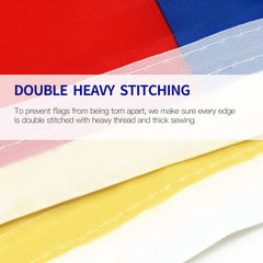 ANLEY flag waving in mild breeze demonstrating lightweight fabric movement and visual impact