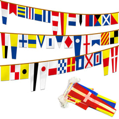 Anley front packaging showing full 40-foot flag garland and bright colors