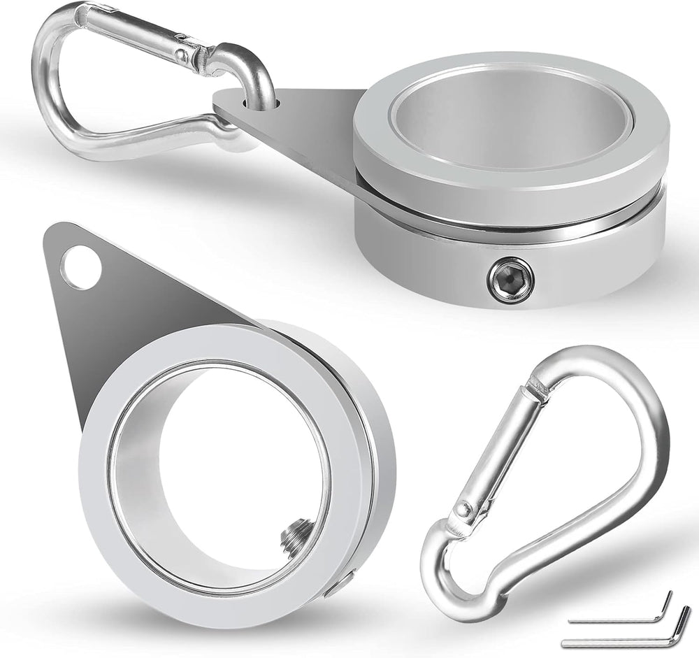 Anovo product pack with two rings and screws showing ready-to-install convenience