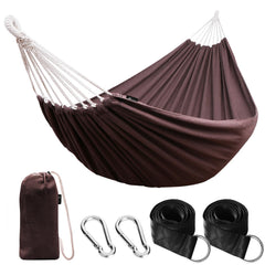 ANYOO front view hammock showing full spread and comfortable design