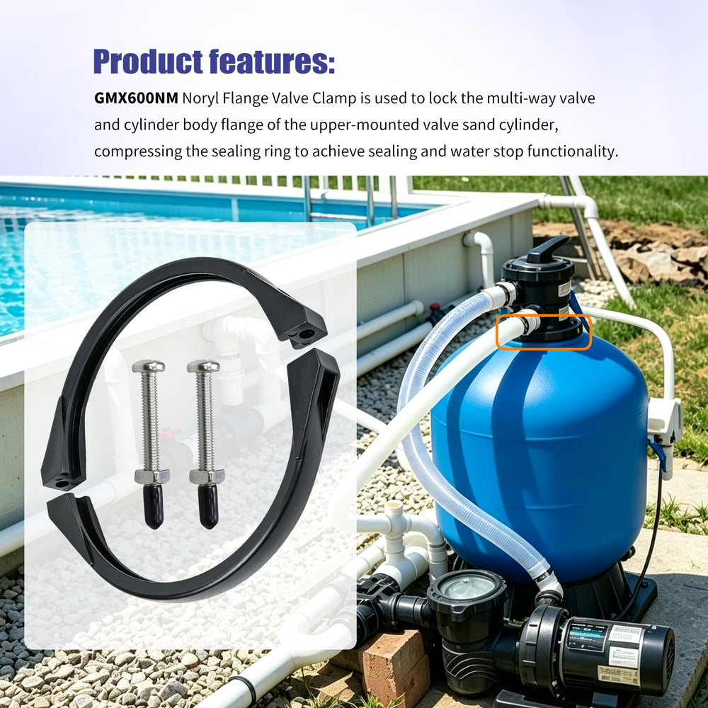 AQBB GMX600NM with bolts and square nuts for easy installation benefit