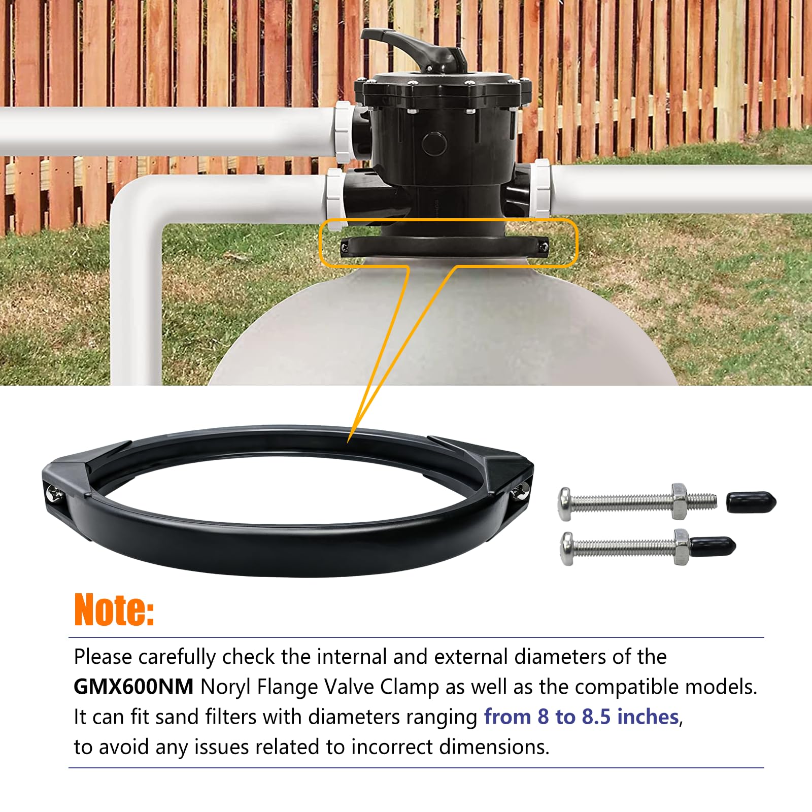AQBB GMX600NM in pool equipment setup demonstrating reliable repair benefit
