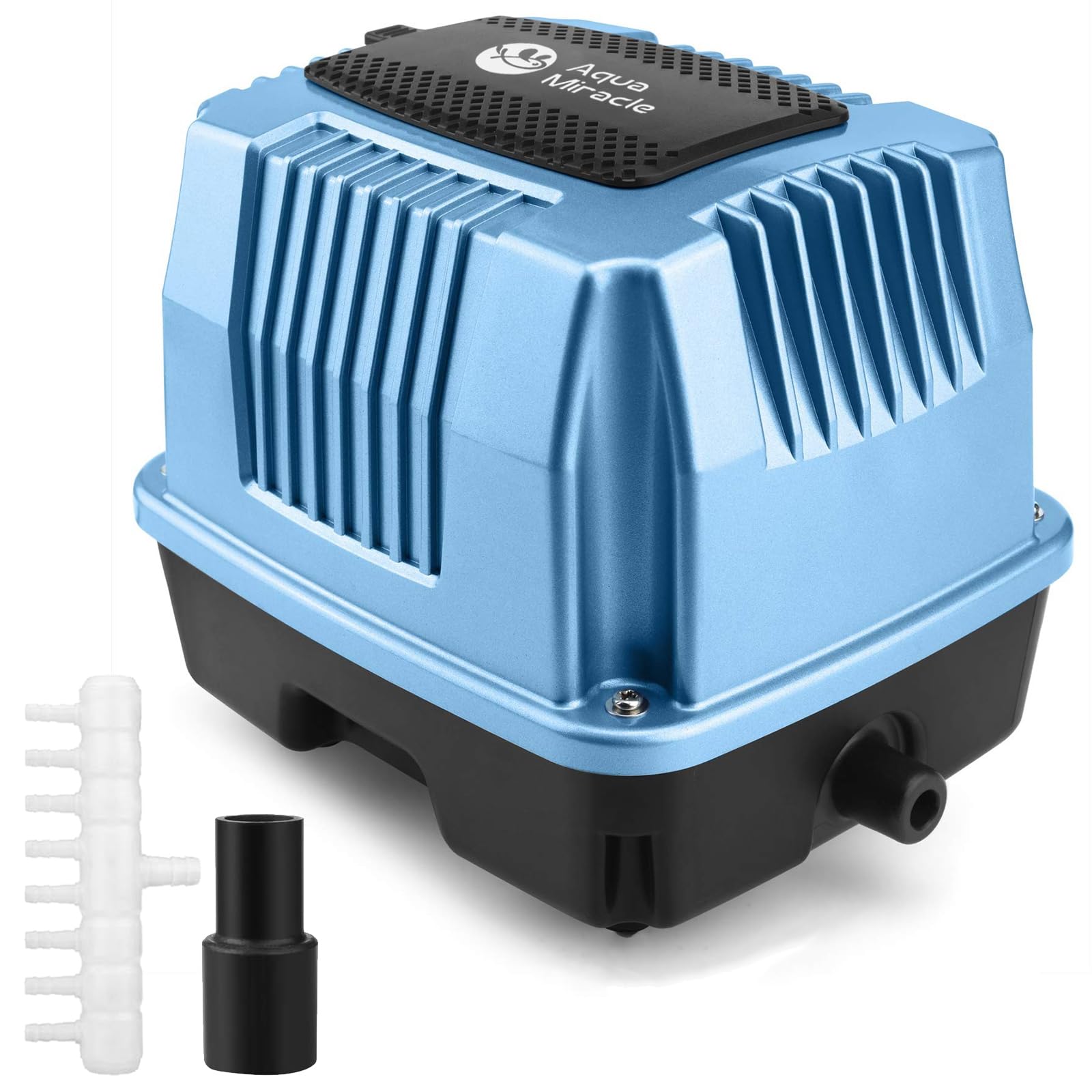 AquaMiracle AP-40 front view showing controls and compact housing, reliable airflow