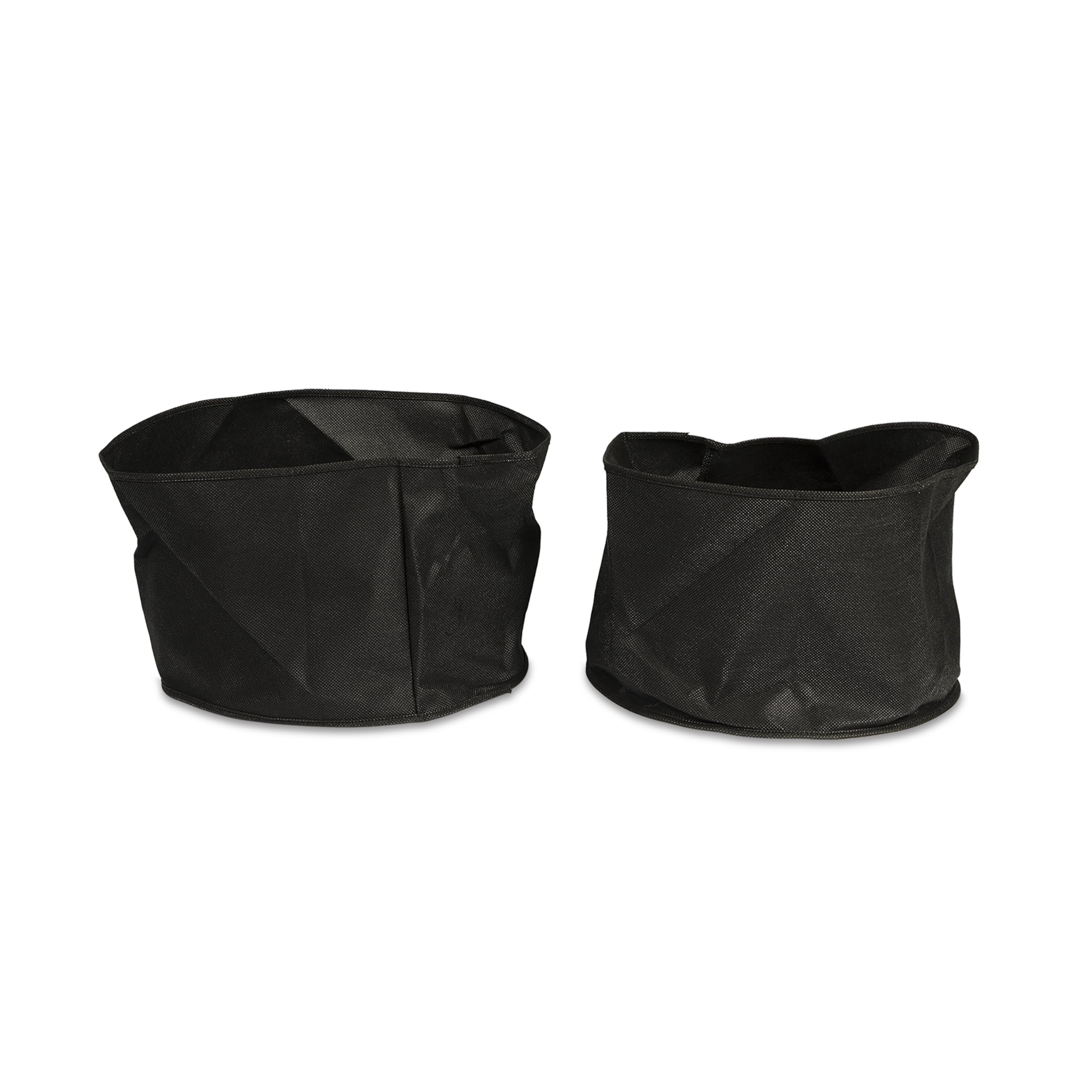 Aquascape fabric planter front view showing compact design and durable build