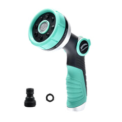 AquaWox front view showing nozzle design and easy pattern selection benefit
