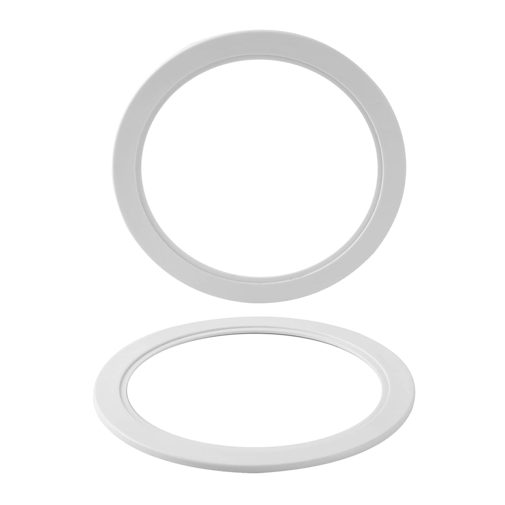 AR-PRO front view of two replacement skimmer support rings showing fit and finish