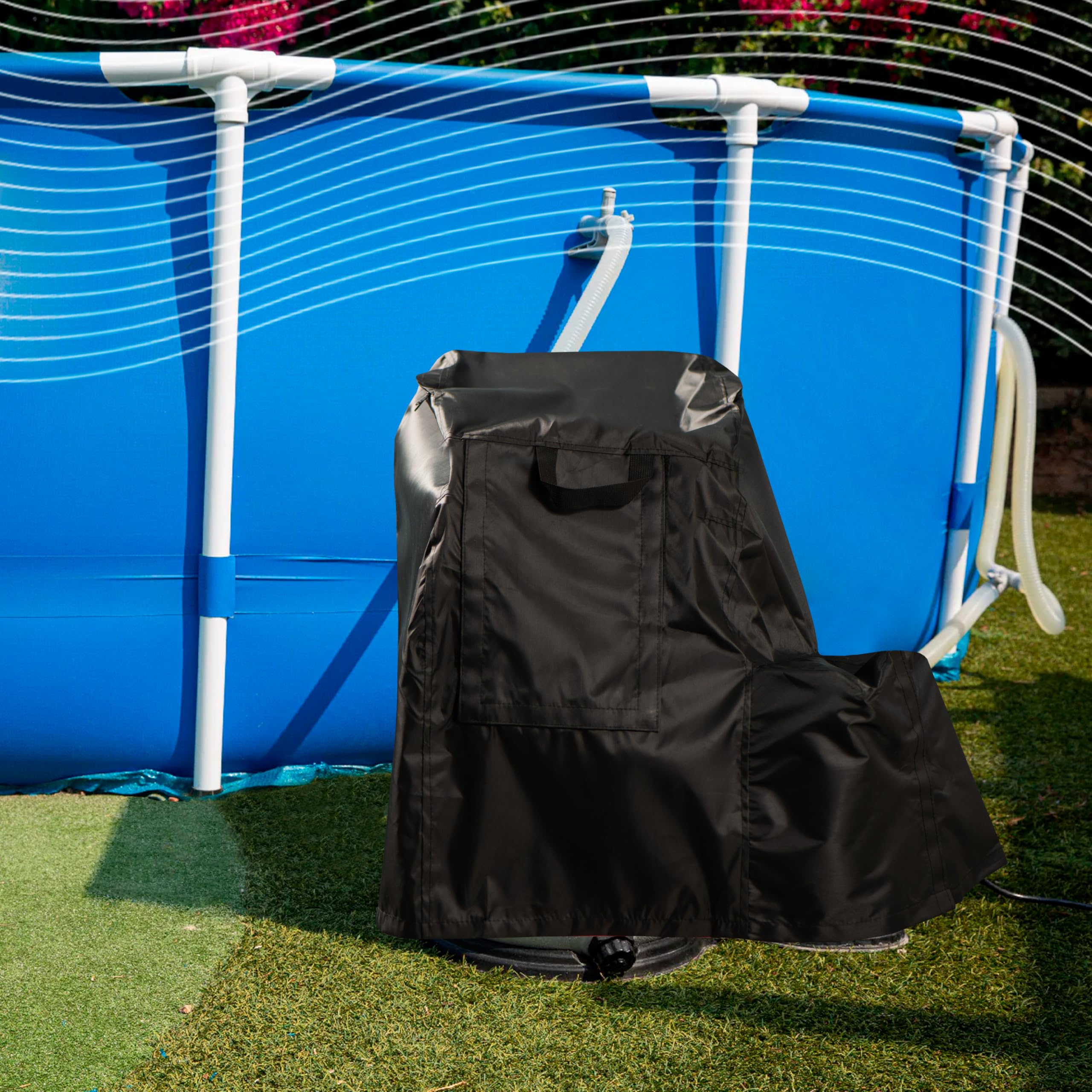 ARDILA VEELA folded in storage bag for compact off-season storage