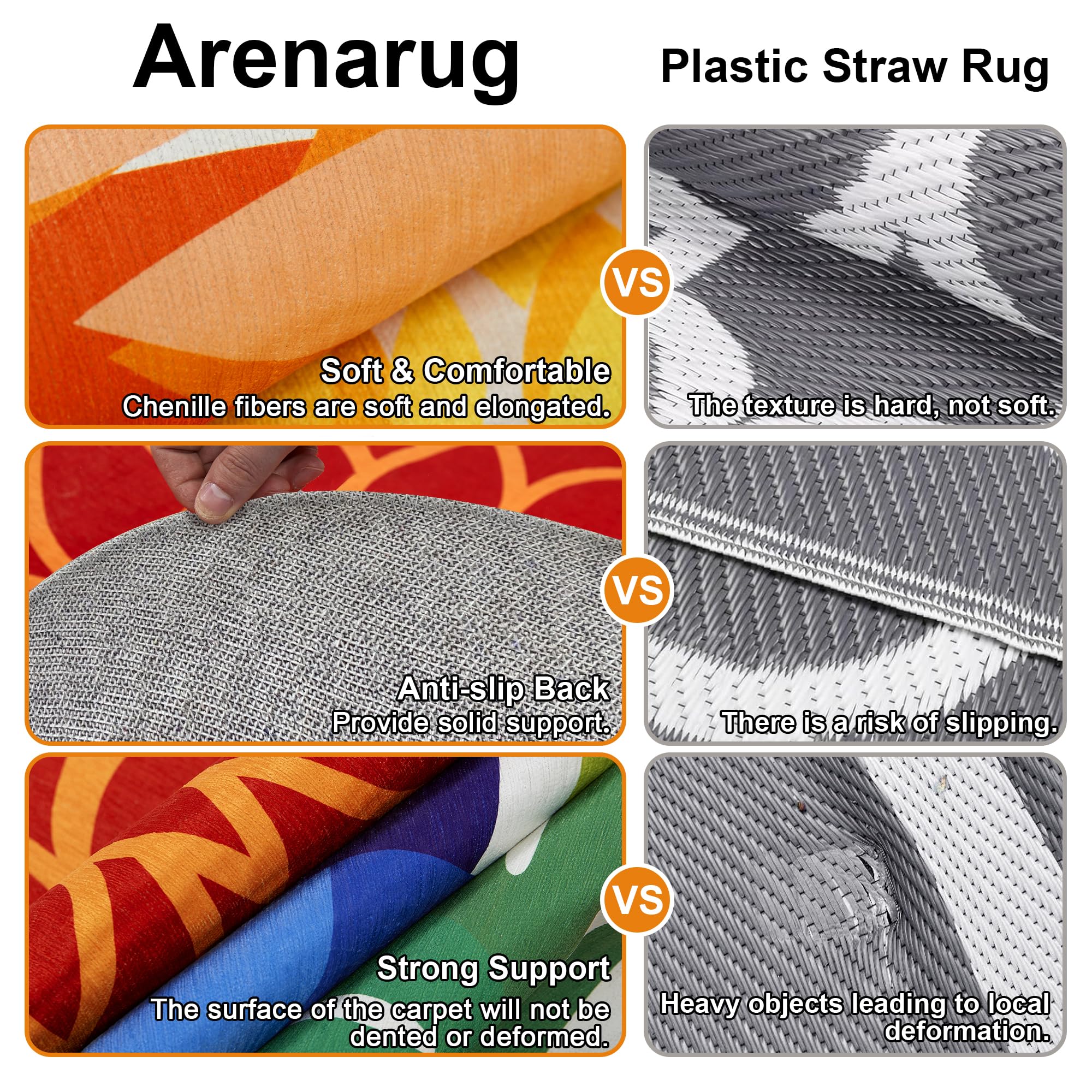 Arenarug being hosed down outdoors to show easy washable cleanup benefit