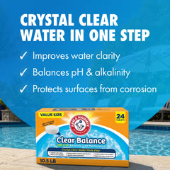 ARM & HAMMER tablet texture close-up highlighting pre-measured convenience