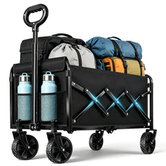 ARTIST'S DREAM front view showing full wagon and easy access benefit