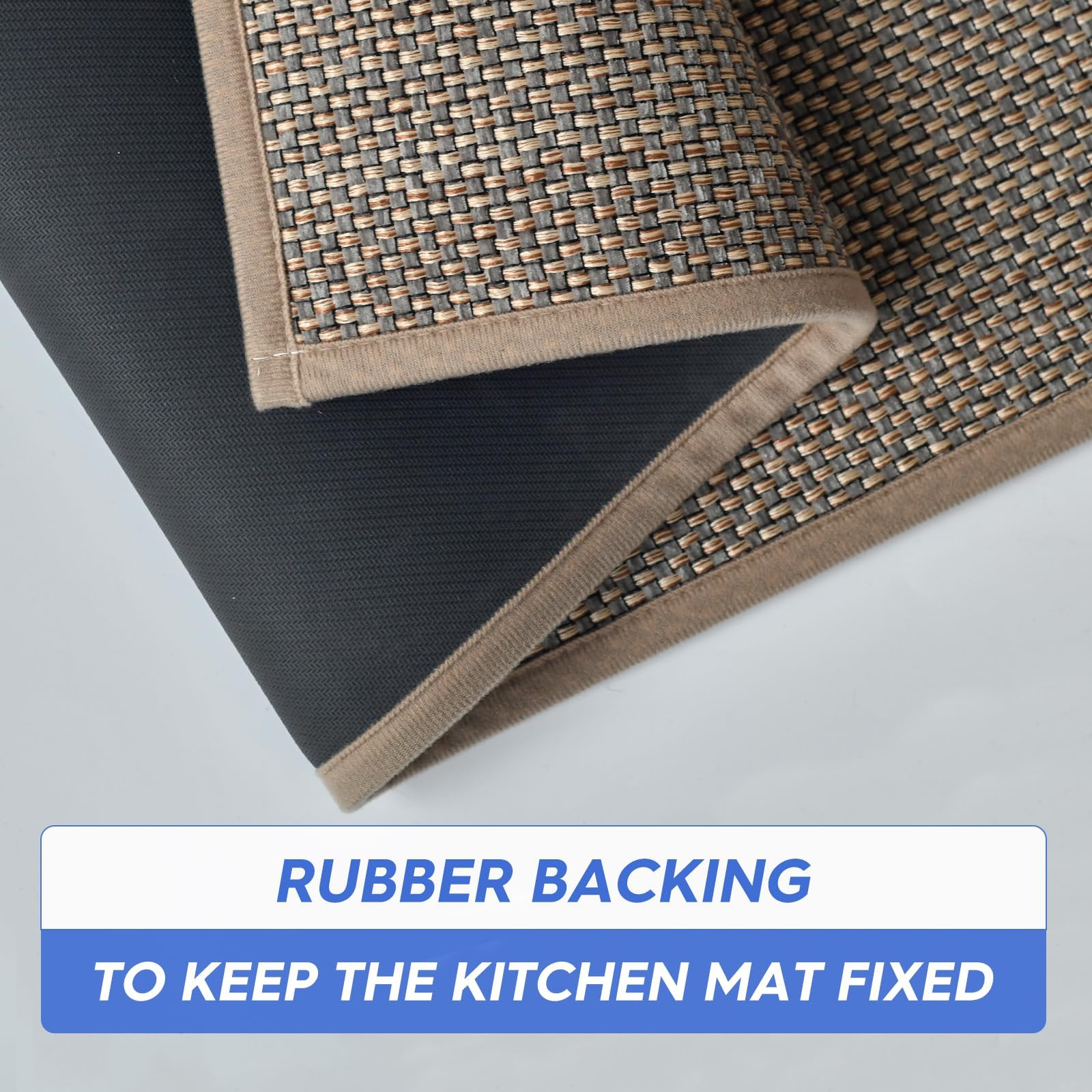 Artoid Mode rubber backing detail illustrating non-slip grip benefit