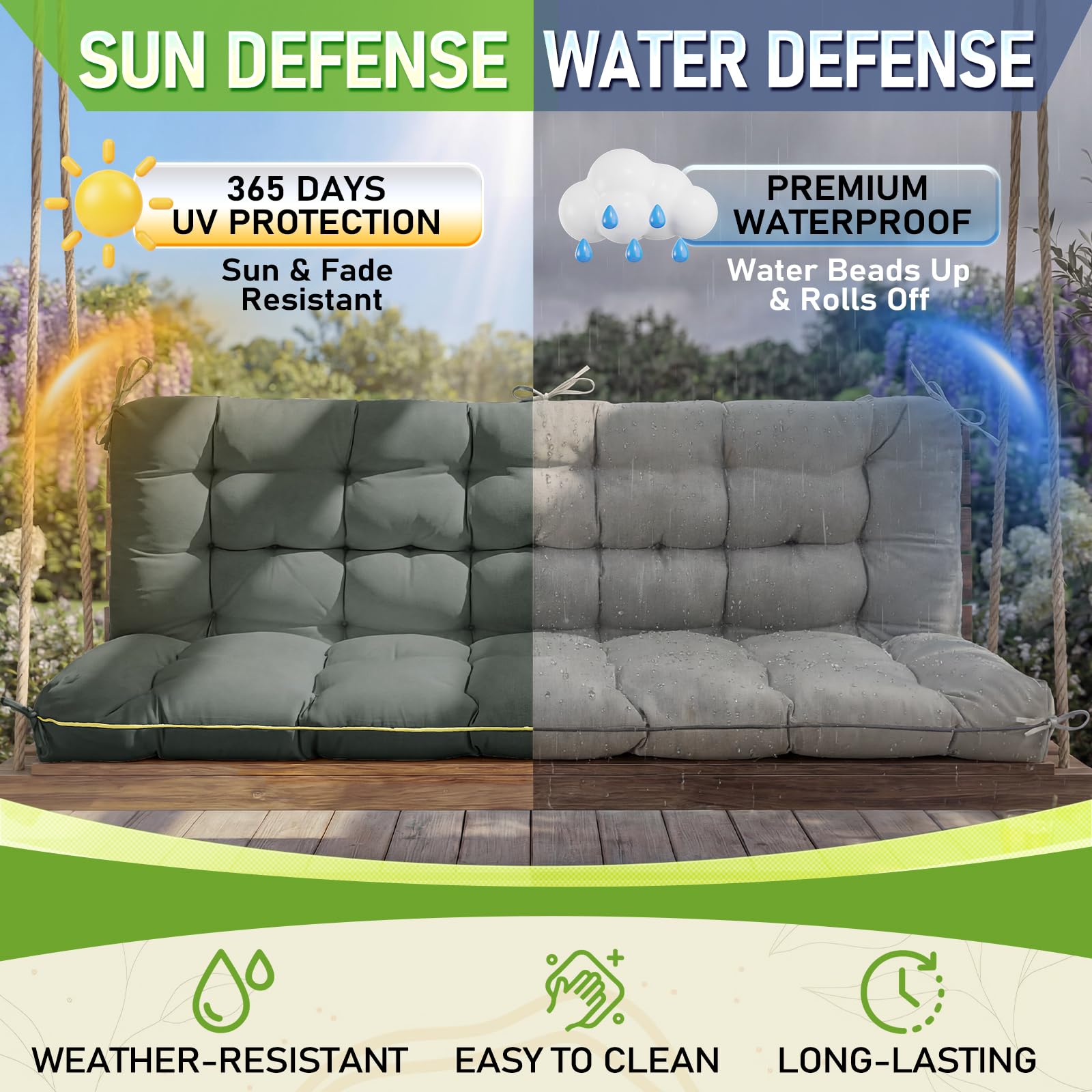 AS AWESLING shredded memory foam filling detail showing durable comfort and loft