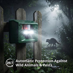 ASPECTEK frequency dial detail allowing targeted pest control adjustments