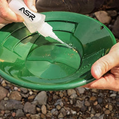 ASR Outdoor close detail of 12-inch pan dual riffles for better separation
