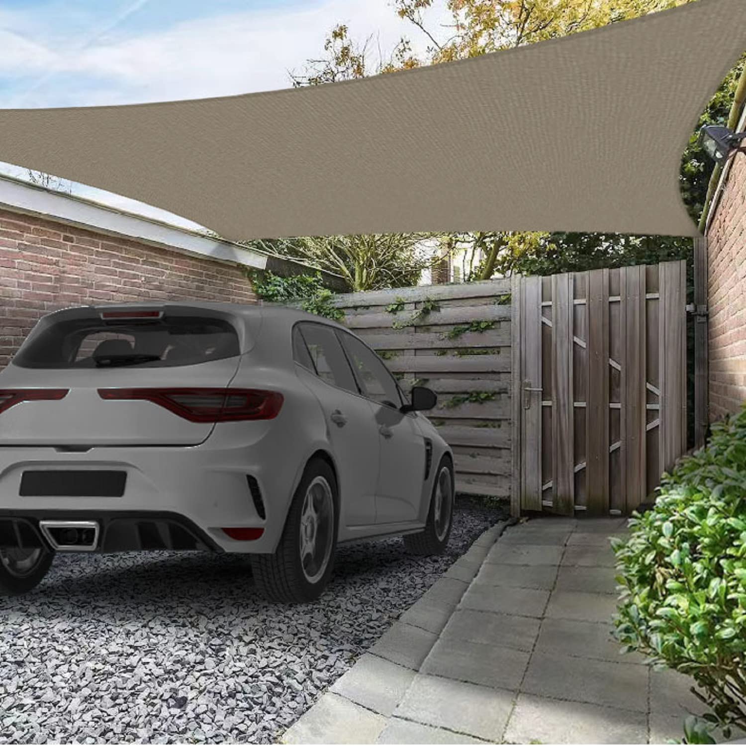 AsterOutdoor included ropes and accessories neatly packed for simple installation