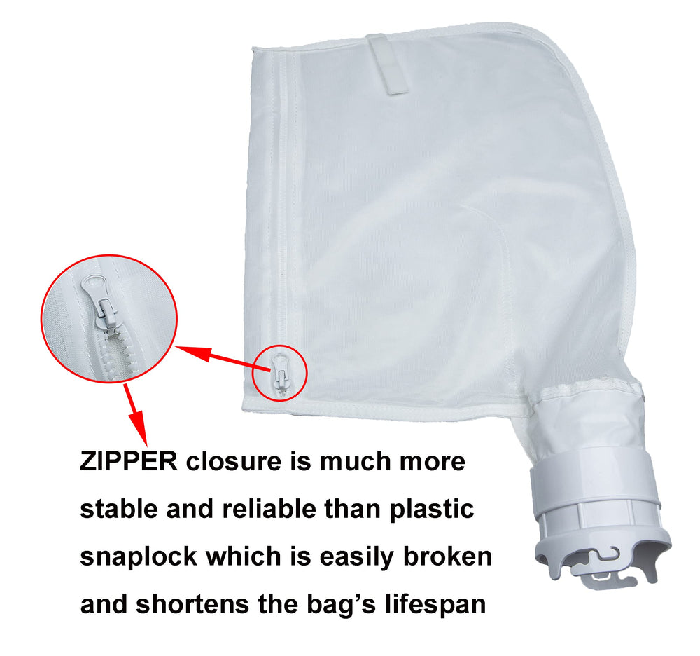 ATIE bag next to OEM bag size comparison showing 50% larger capacity benefit