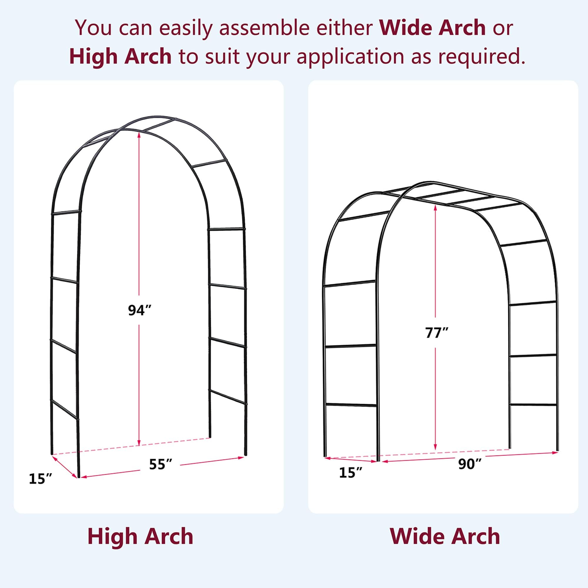 ATR ART TO REAL assembled wedding backdrop demonstrating decorative use