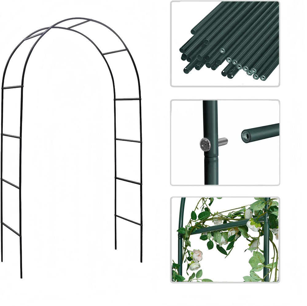 ATR ART TO REAL vines woven through trellis providing plant support